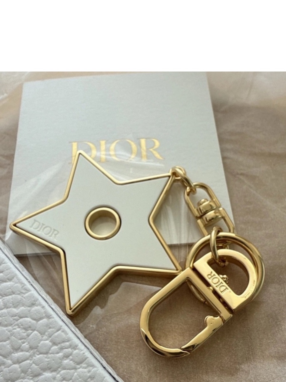 DIOR, Christian Dior, Perfumable Star, Bag Charm / Fragrance Diffuser Keychain